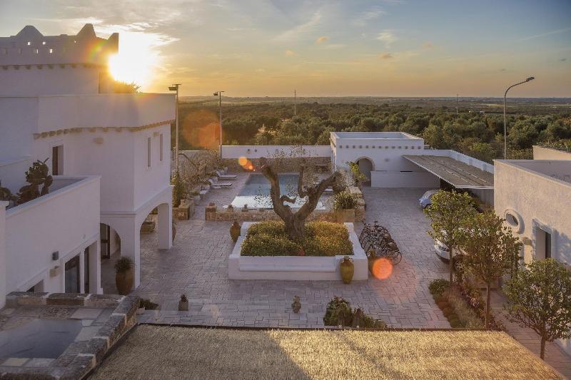 Masseria Le Mandorle Ugento Bagian luar foto