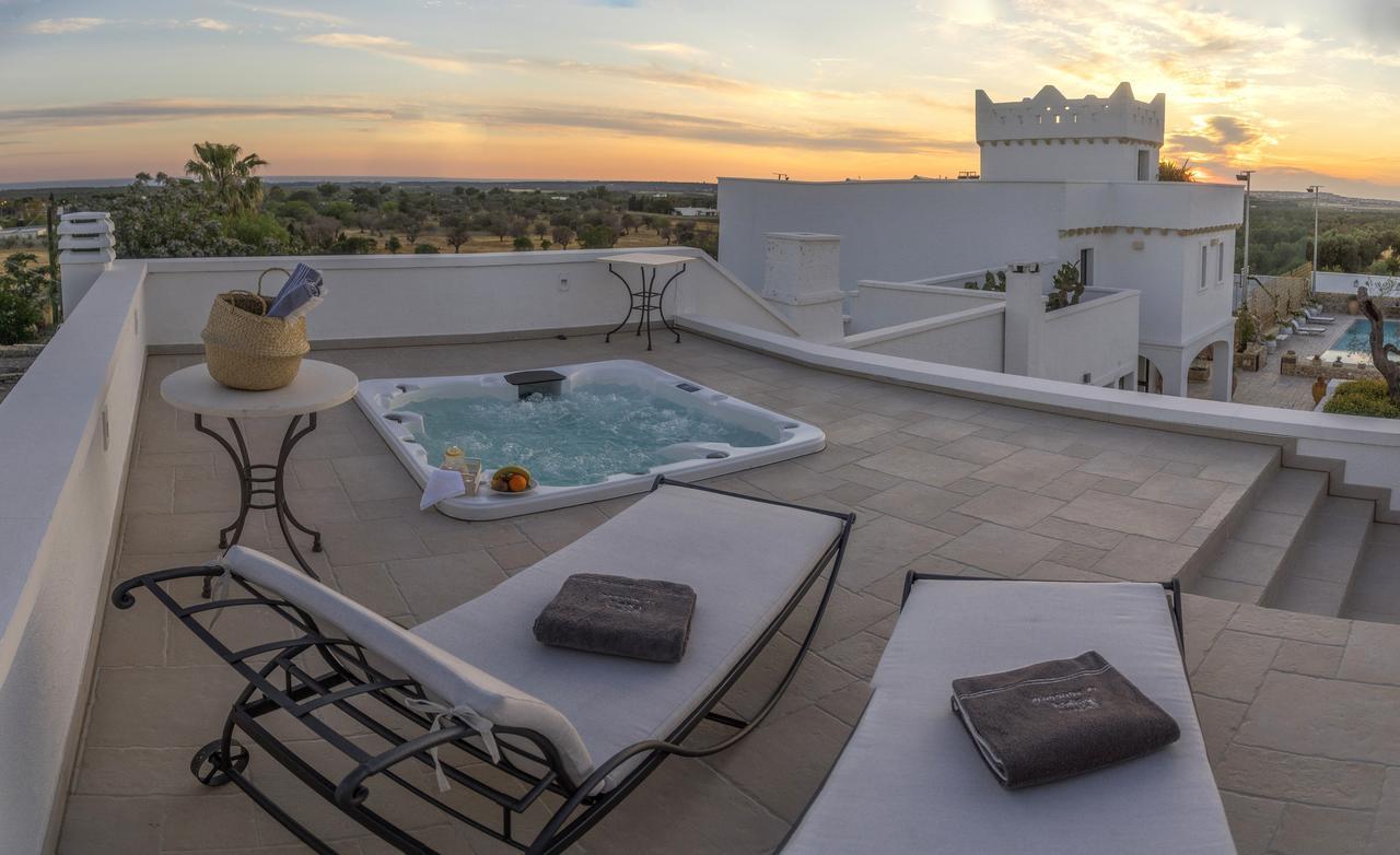 Masseria Le Mandorle Ugento Bagian luar foto